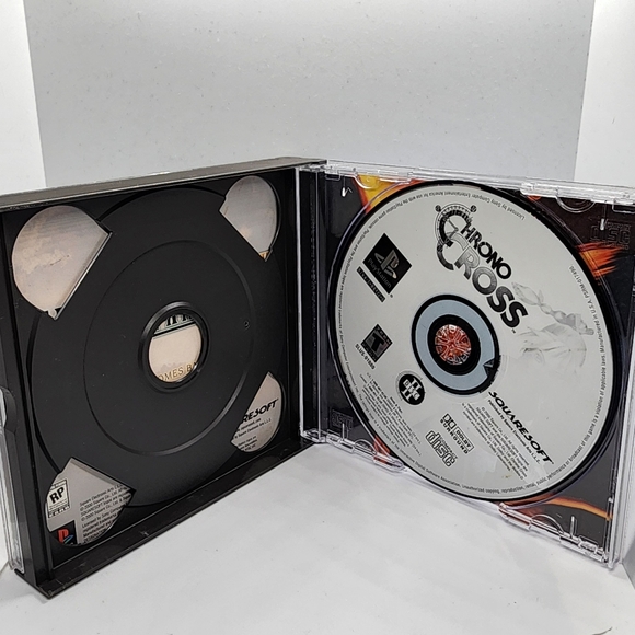 Chrono Cross - Squaresoft (PlayStation 1, 2000) CIB Black Label - Picture 5 of 15